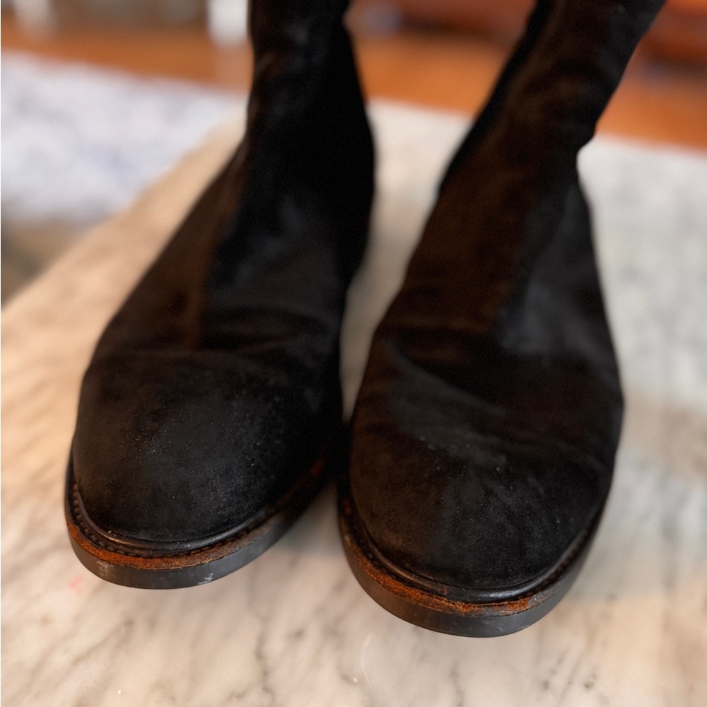 +J. FENESTRIER (Paris) Barneys Newyork vintage size 12 men’s Chelsea Suede boot - Picture 8 of 9